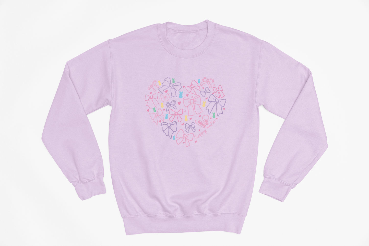 Easter Heart Kids Sweatshirt