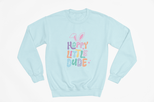 Easter 'Hoppy Little Dude' Kids Sweatshirt