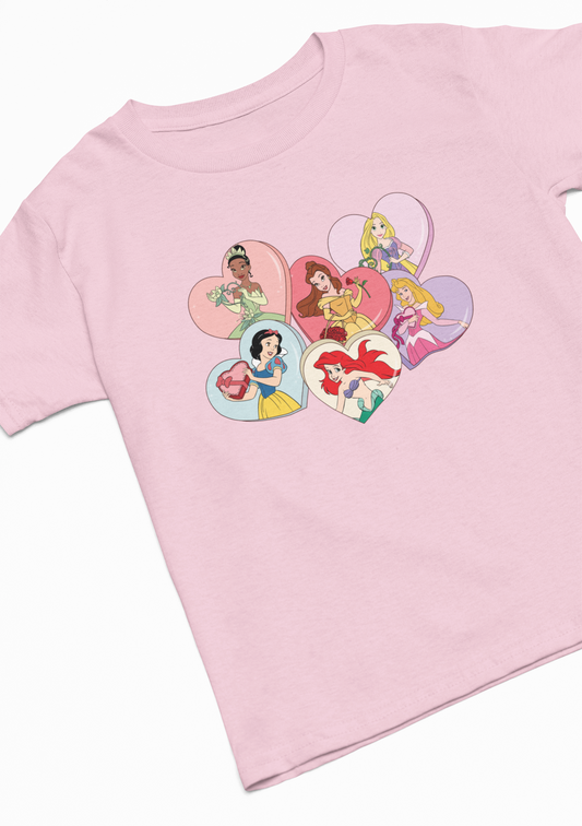 Princess Sweethearts T-Shirt: Adults and Kids Sizes