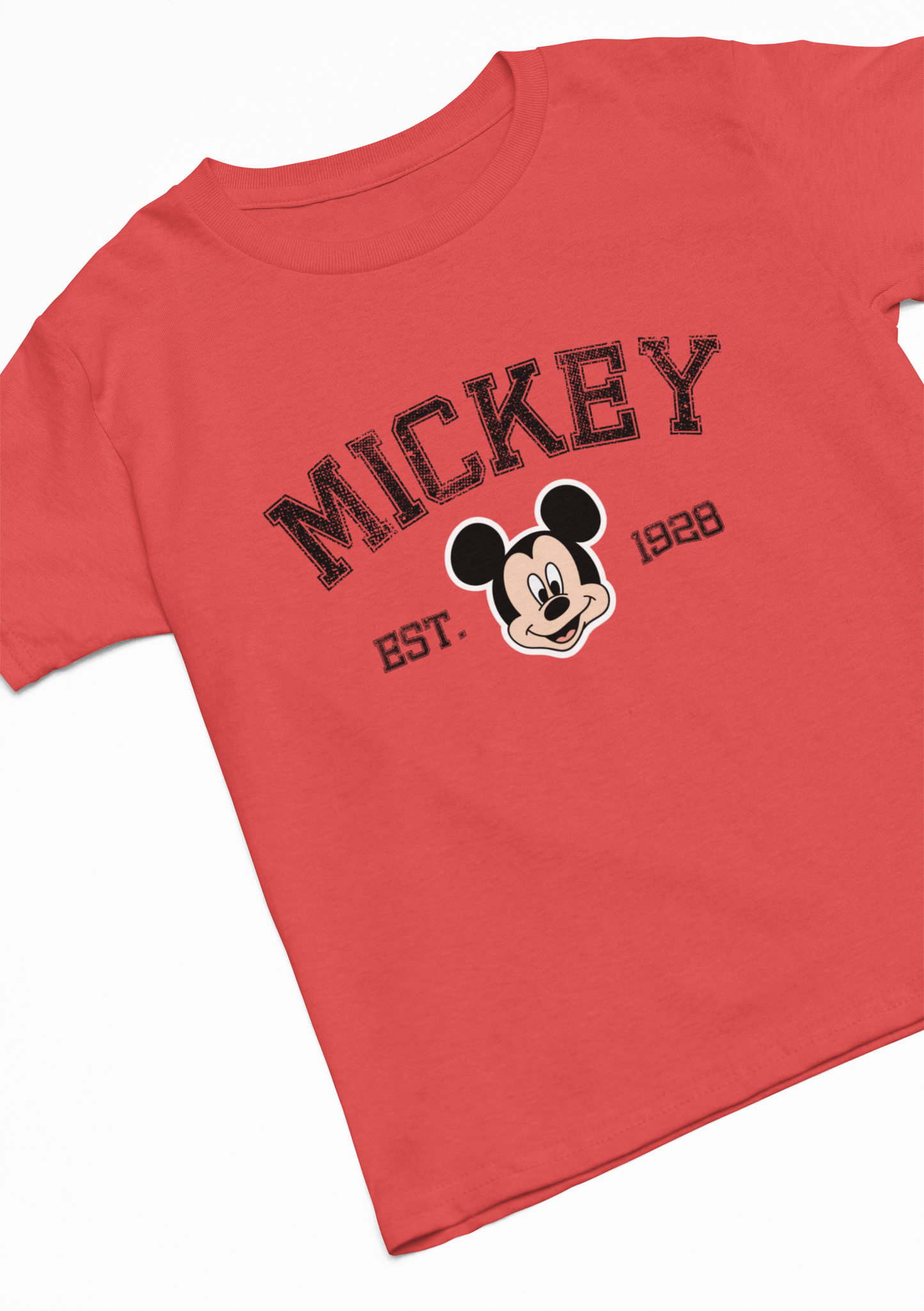 Mouse Est 1928 T-Shirt : Kids and Adults Sizes