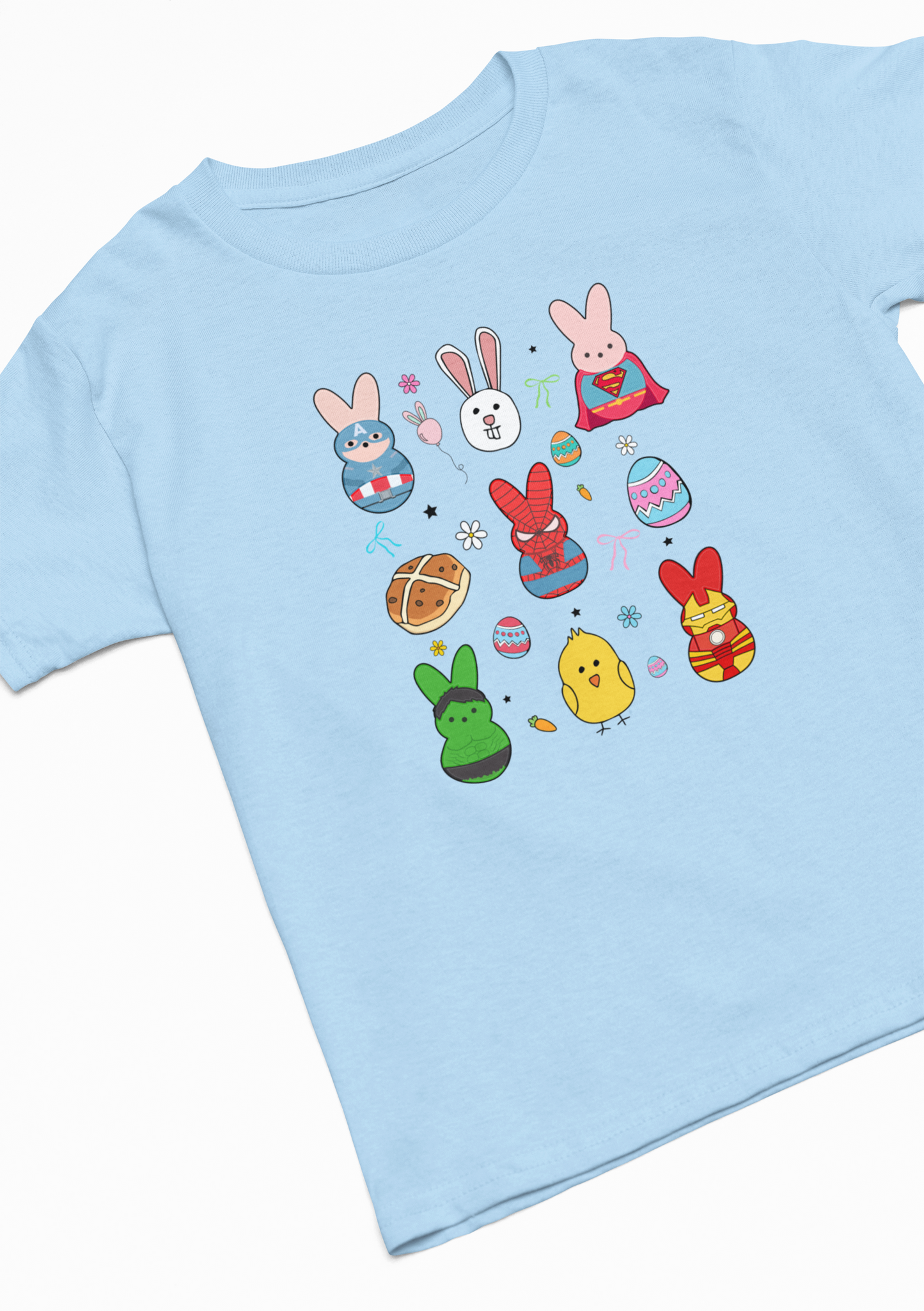 Superhero Bunnies Kids T-Shirt