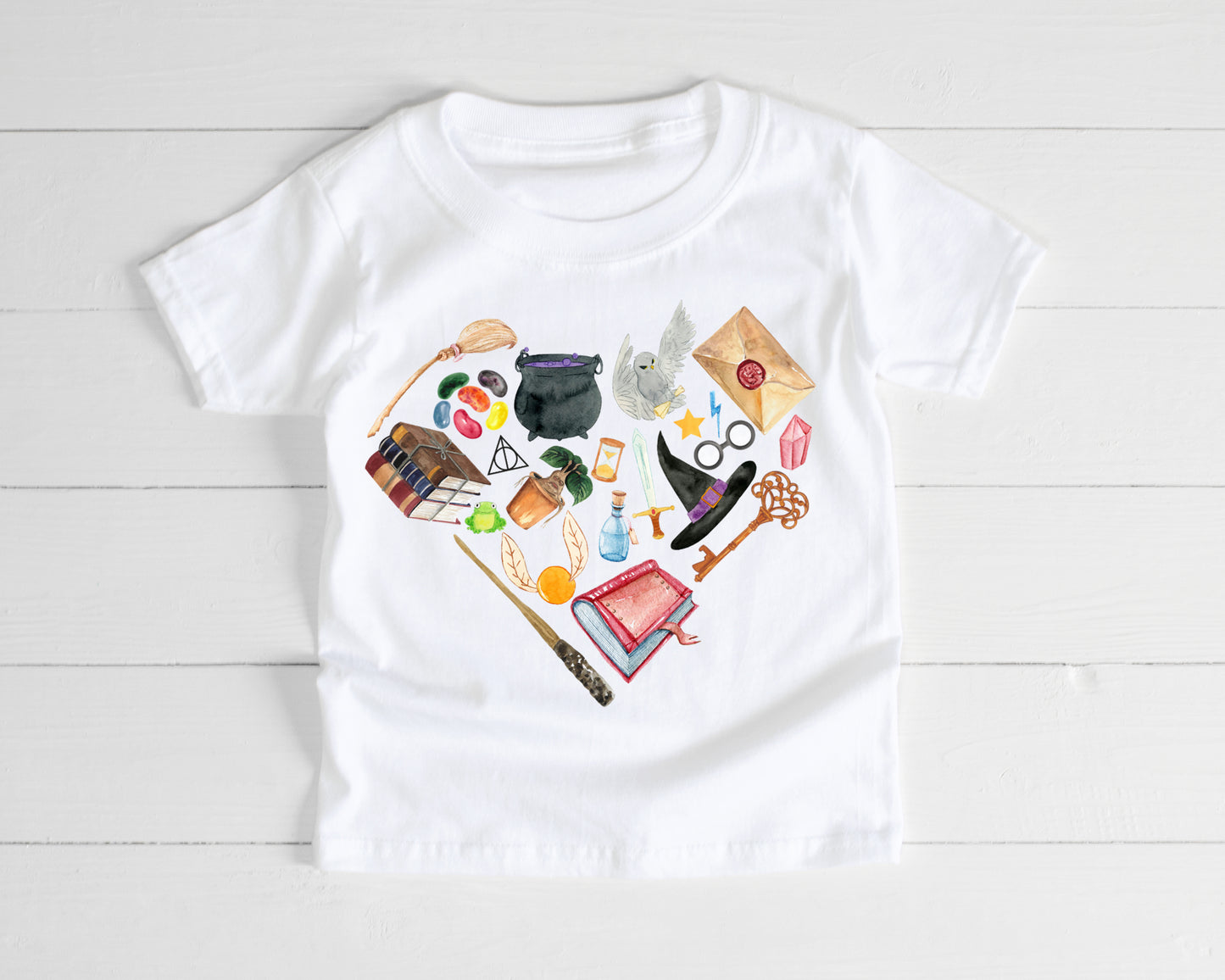 Magical School of Witchcraft and Wizardry Bodysuit, Sleepsuit, T-Shirt or Jumper