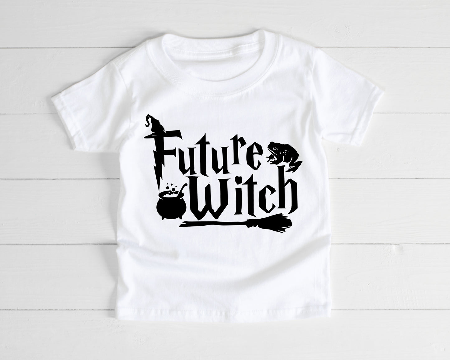 Future Witch or Wizard Magical Halloween Baby Vest, Sleepsuit or Kids T-Shirt